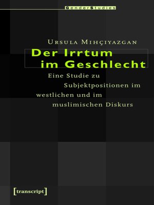 cover image of Der Irrtum im Geschlecht